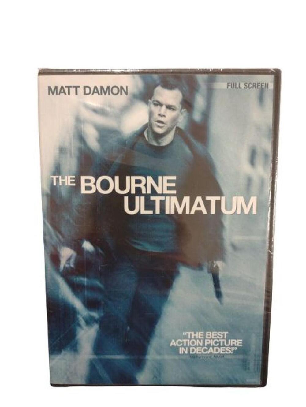 The Bourne Ultimatum 2007 Action DVD Movie Matt Damon